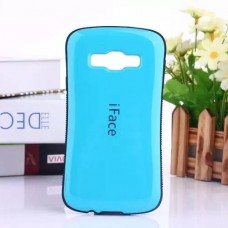 Samsung Galaxy A3 2016 Version A310 - iFace Dual Layer Anti-Slip Drop-Proof Phone Protective Cover Case - Light Blue